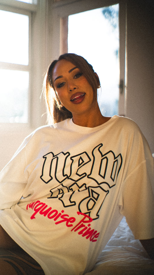 "NEW ERA" Fresh White Tee